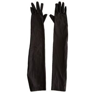 Women's Evening Gloves or Costume Gloves in Black